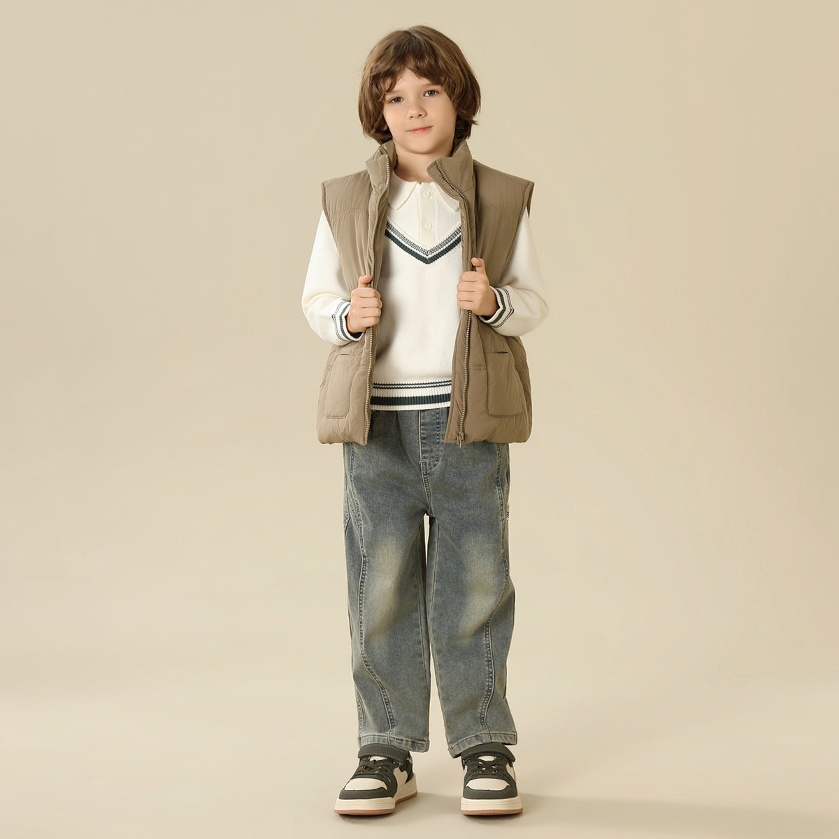 Plain Waistcoat For Boys