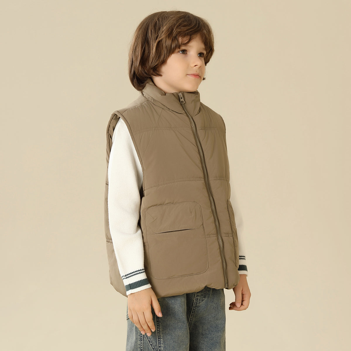 Plain Waistcoat For Boys