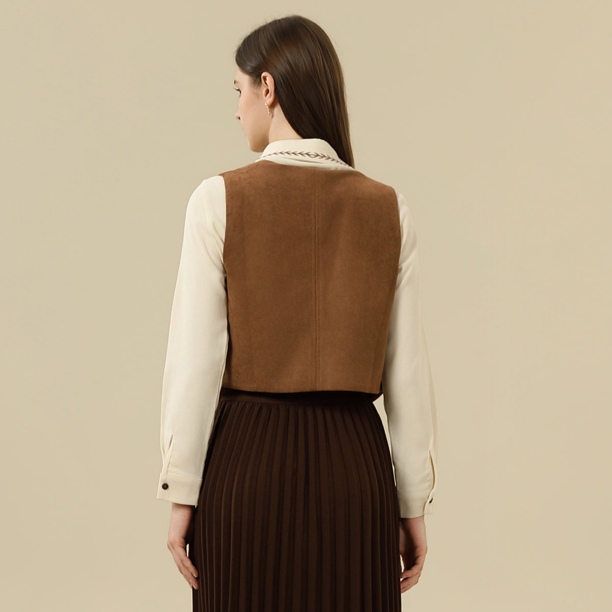 Embroidery Waistcoat For Women