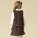 Solid Waistcoat For Girls