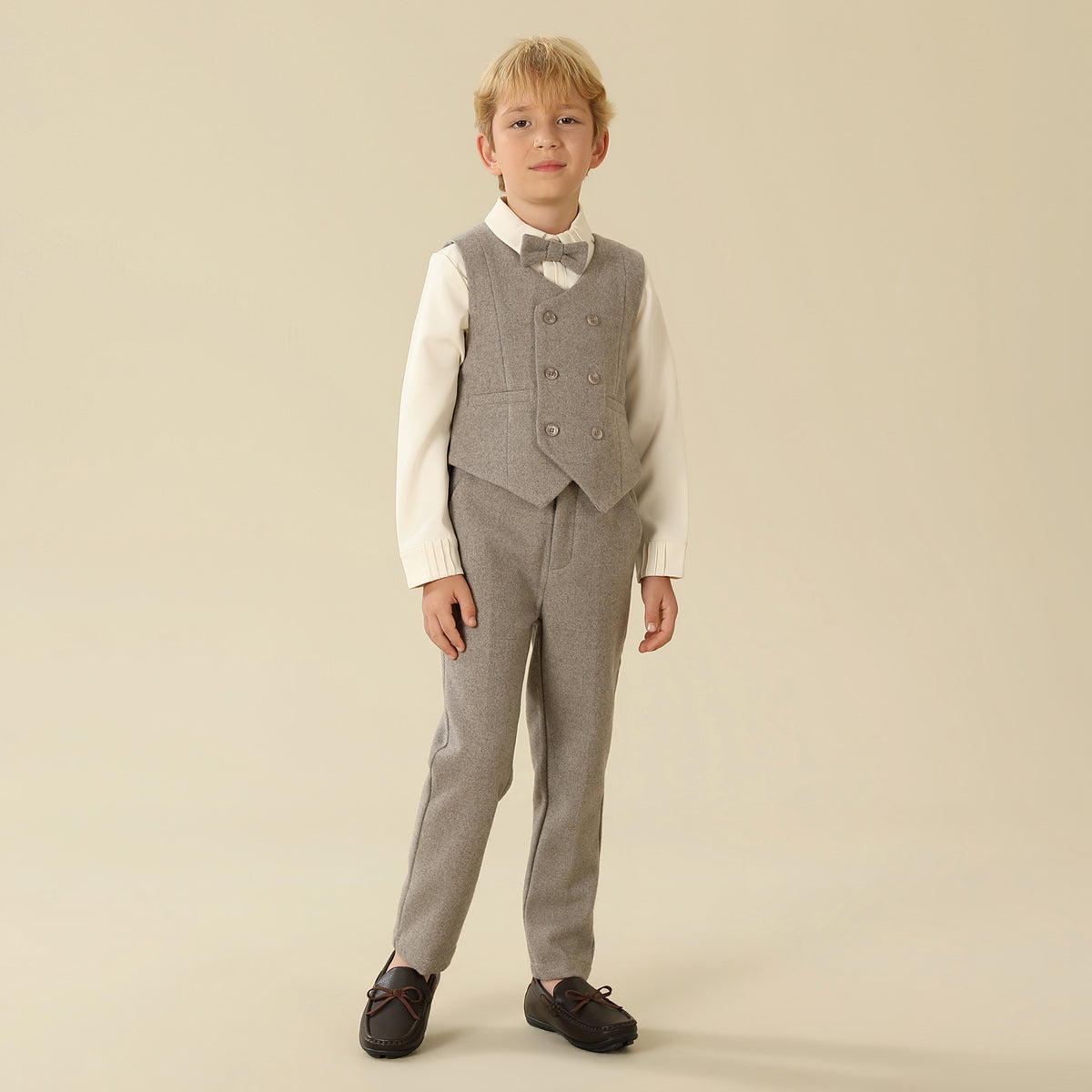 Solid Waistcoat For Boys