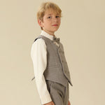 Solid Waistcoat For Boys