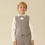 Solid Waistcoat For Boys