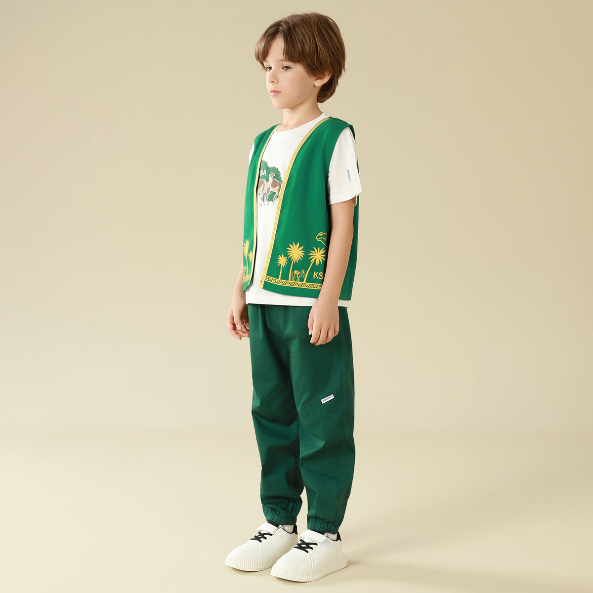 Printed Waistcoat For Boys