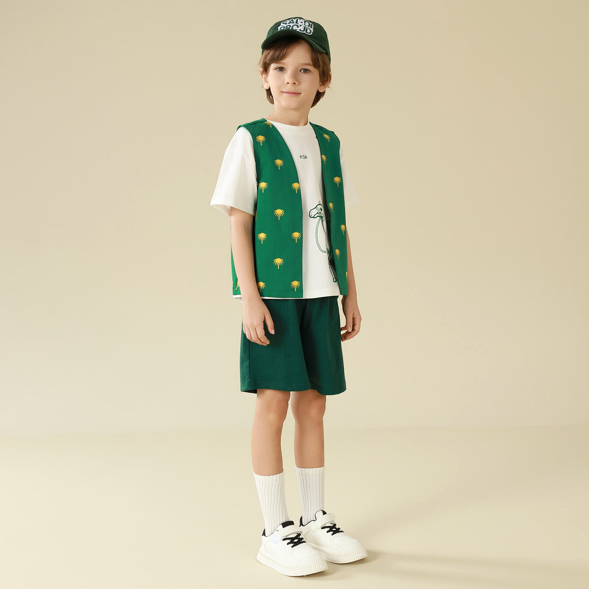 Printed Waistcoat For Boys