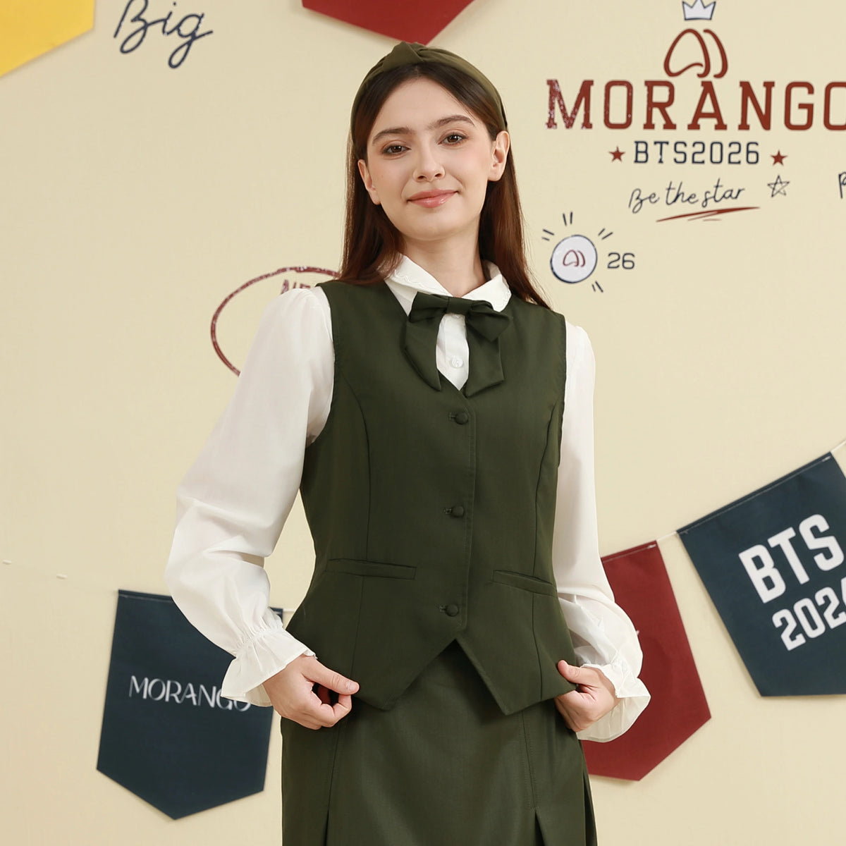 Plain Waistcoat For Girls
