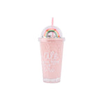 450ml Pink 450ml Water Cups Image