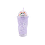 450ml Purple 450ml Water Cups Image