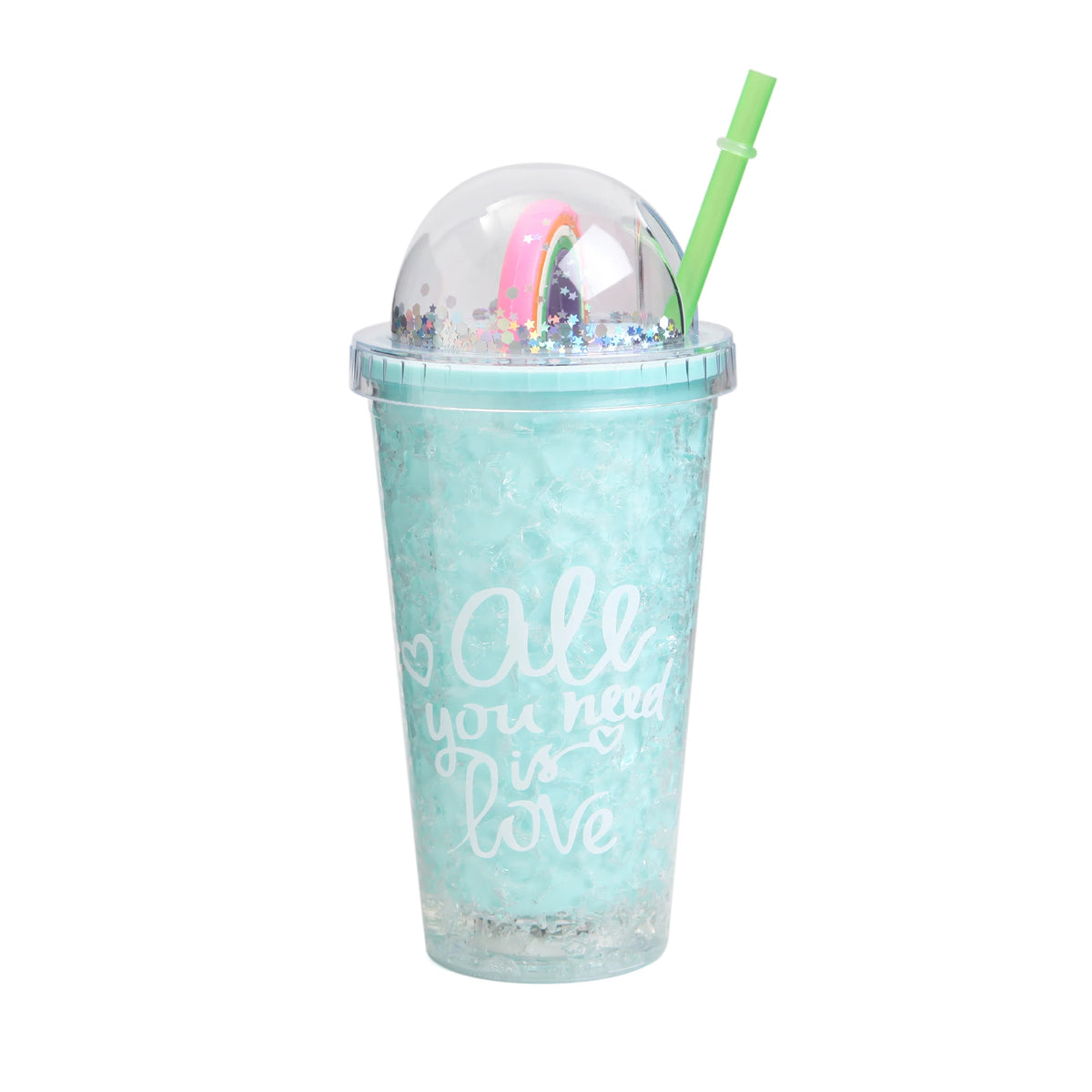 450ml Green 450ml Water Cups Image