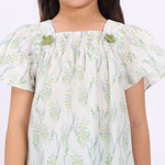 Floral Blouse for Girls Image