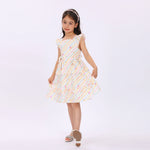 Striped Dress for Girls Image