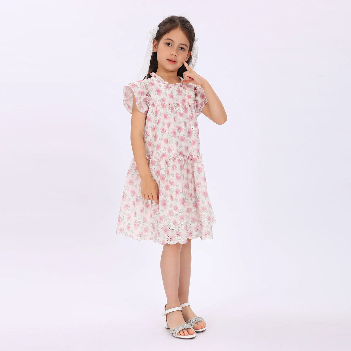 Floral Dress for Girls Image