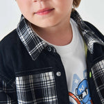 Checked Fashion Jacket For Boys