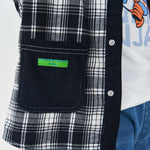 Checked Fashion Jacket For Boys