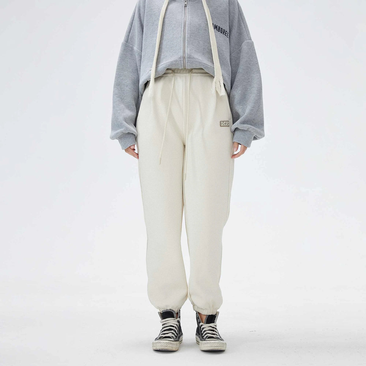 Ankle-Tied Casual Pants For Women