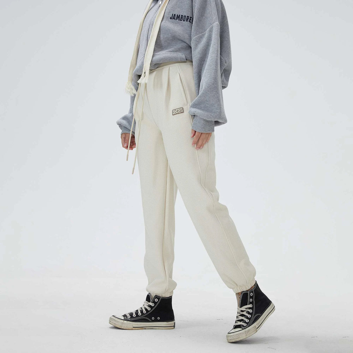 Ankle-Tied Casual Pants For Women
