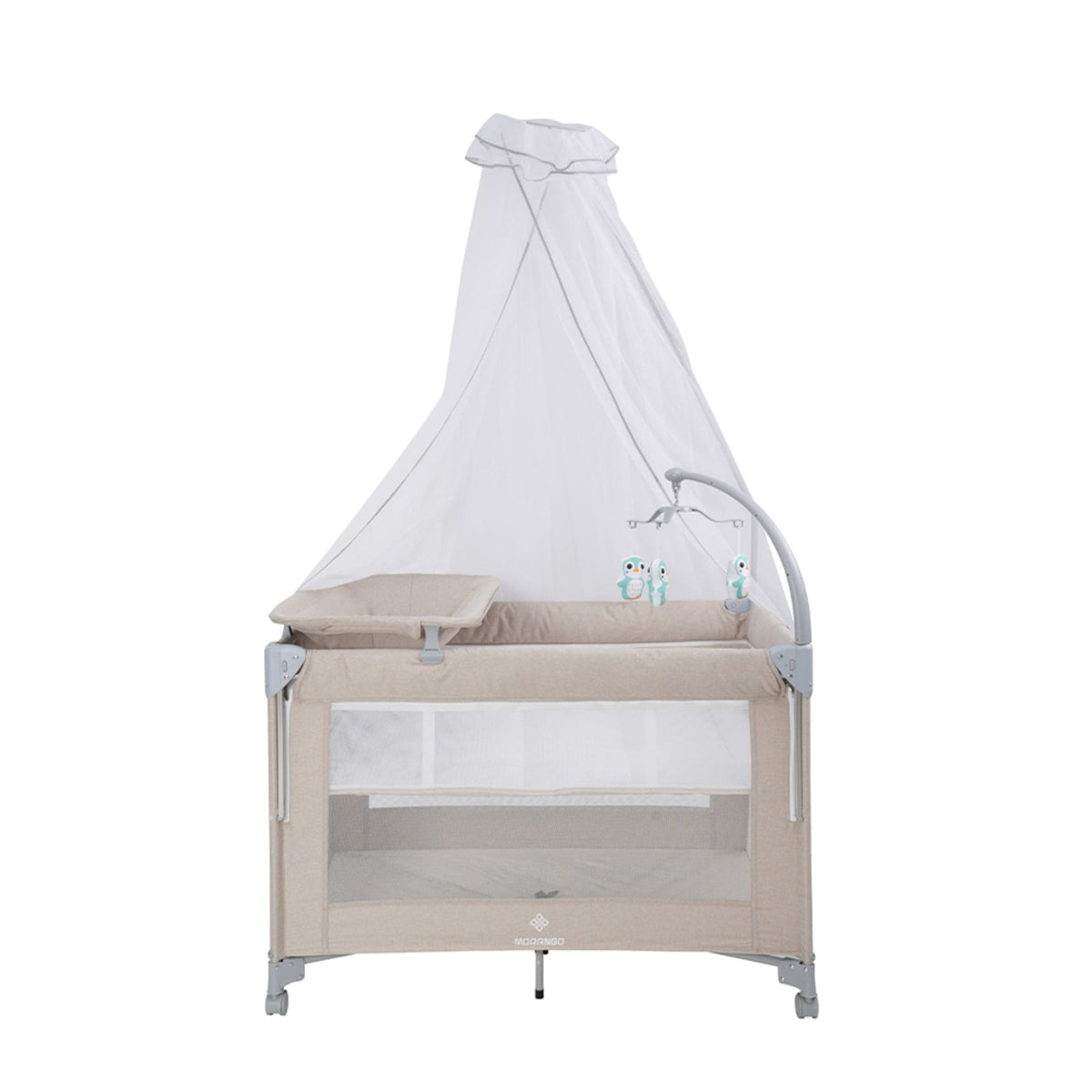 0 - 3Y Beige Adjustable Playard For Babies Image