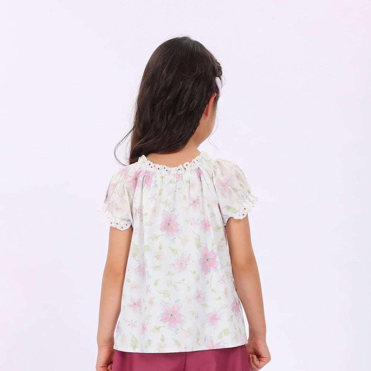 Floral Shirt for Girls Image