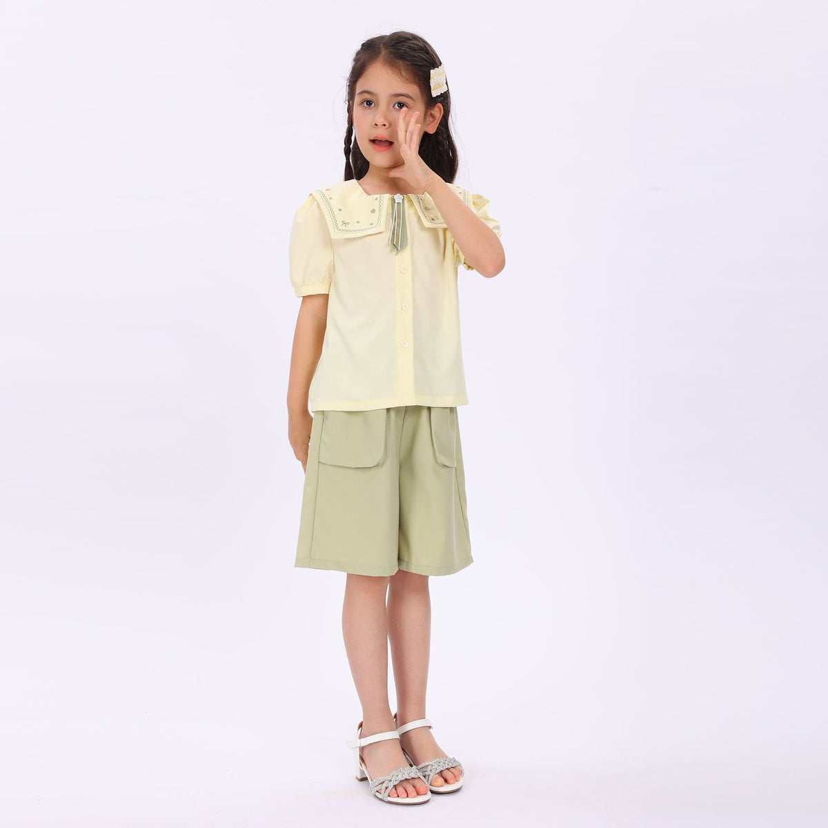 Embroidery Shirt for Girls Image