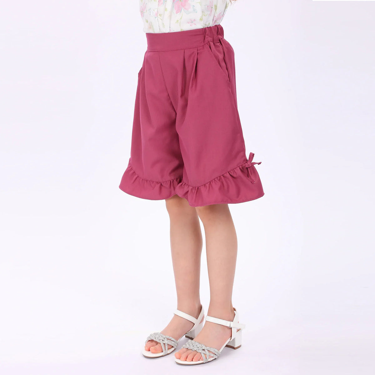 Plain Shorts for Girls Image
