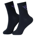 Free Black Printed high socks for Men Image