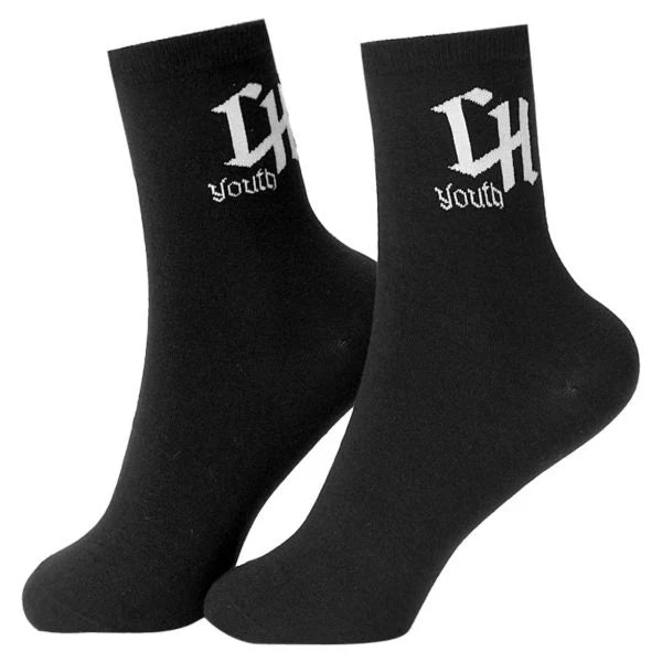 Free Black High cut socks for Women Image