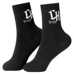 Free Black High cut socks for Women Image