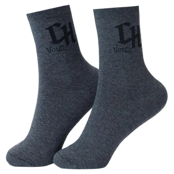 Free Dark Gray High cut socks for Women Image