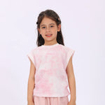 Pink Tie-Dye T.Shirt for Girls Image