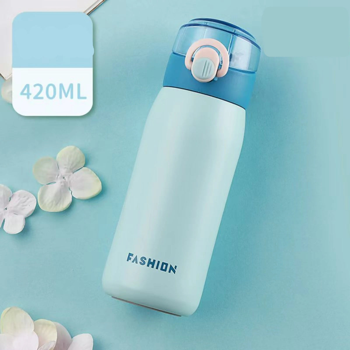 Free Blue Vacuum Cup 420ml Image