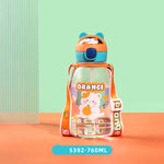 Free Orange Water Bottle 760ml Image