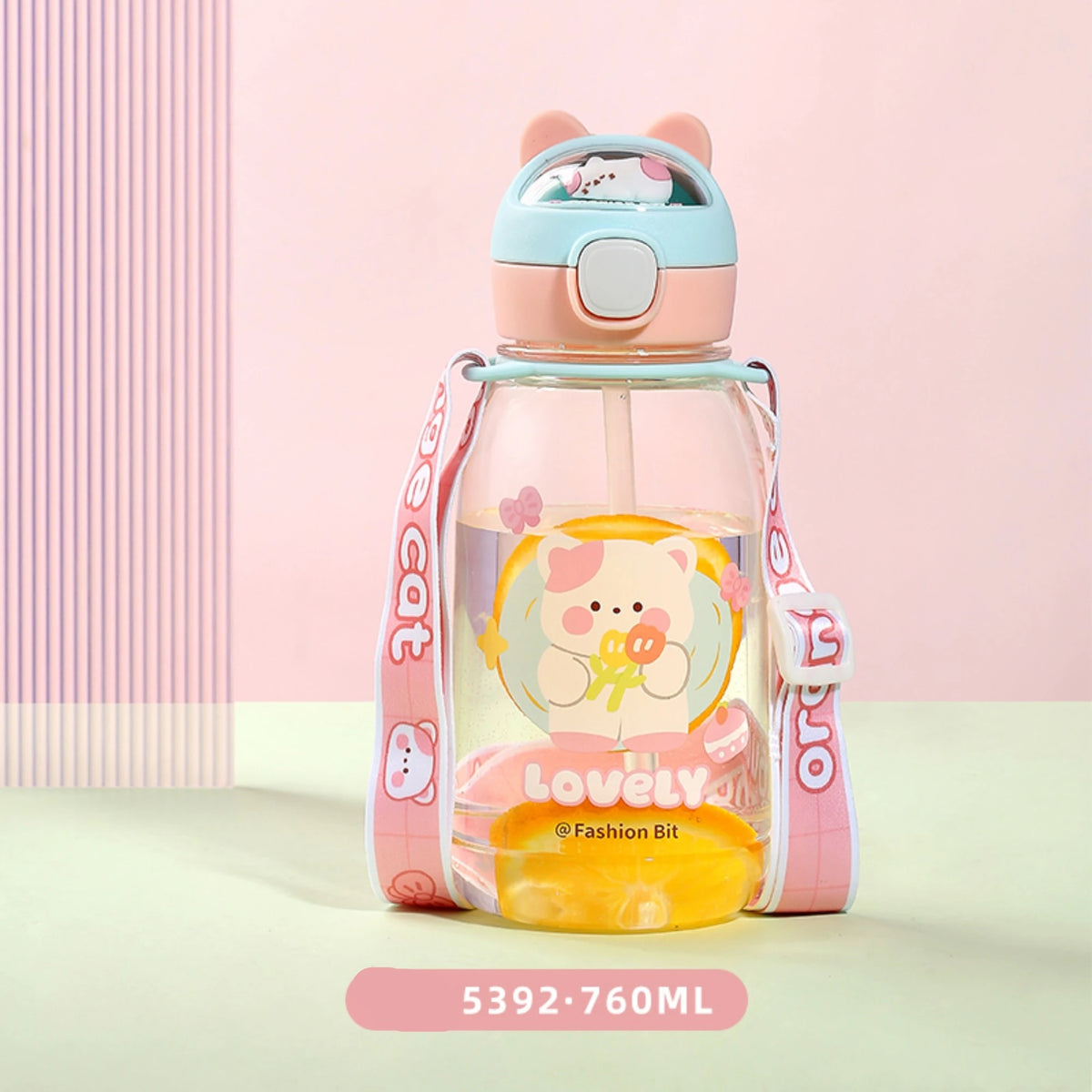 Free Pink Water Bottle 760ml Image