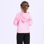 Plain Casual Pullover For Girls Image
