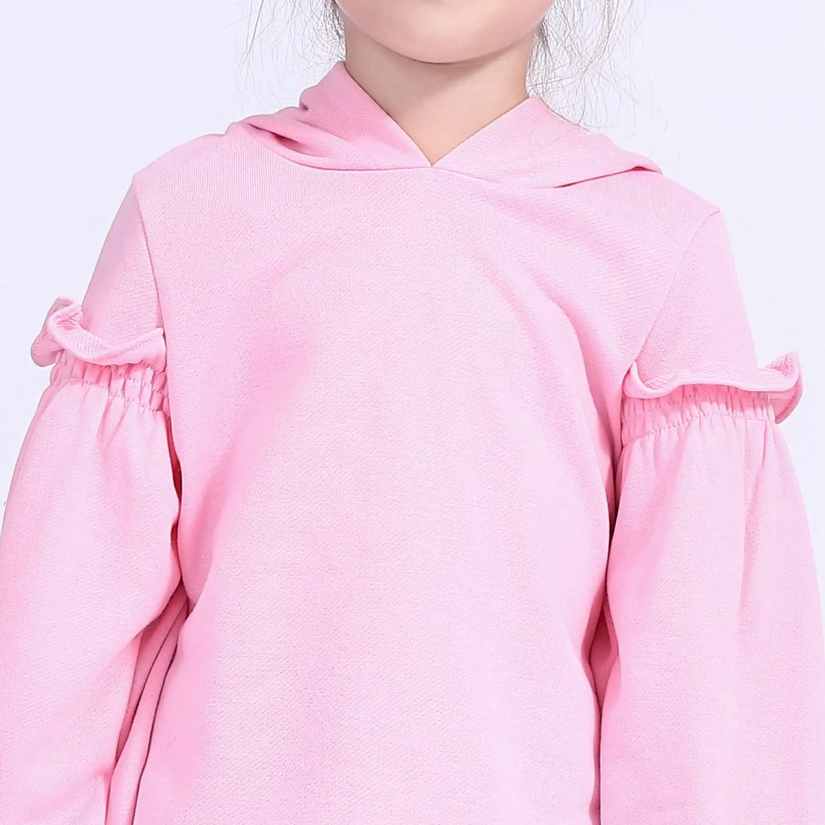 Plain Casual Pullover For Girls Image