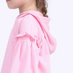 Plain Casual Pullover For Girls Image