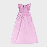 Plain School Dress For Girls Image