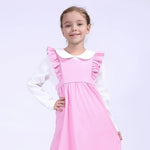 Plain School Dress For Girls Image