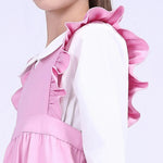 Plain School Dress For Girls Image