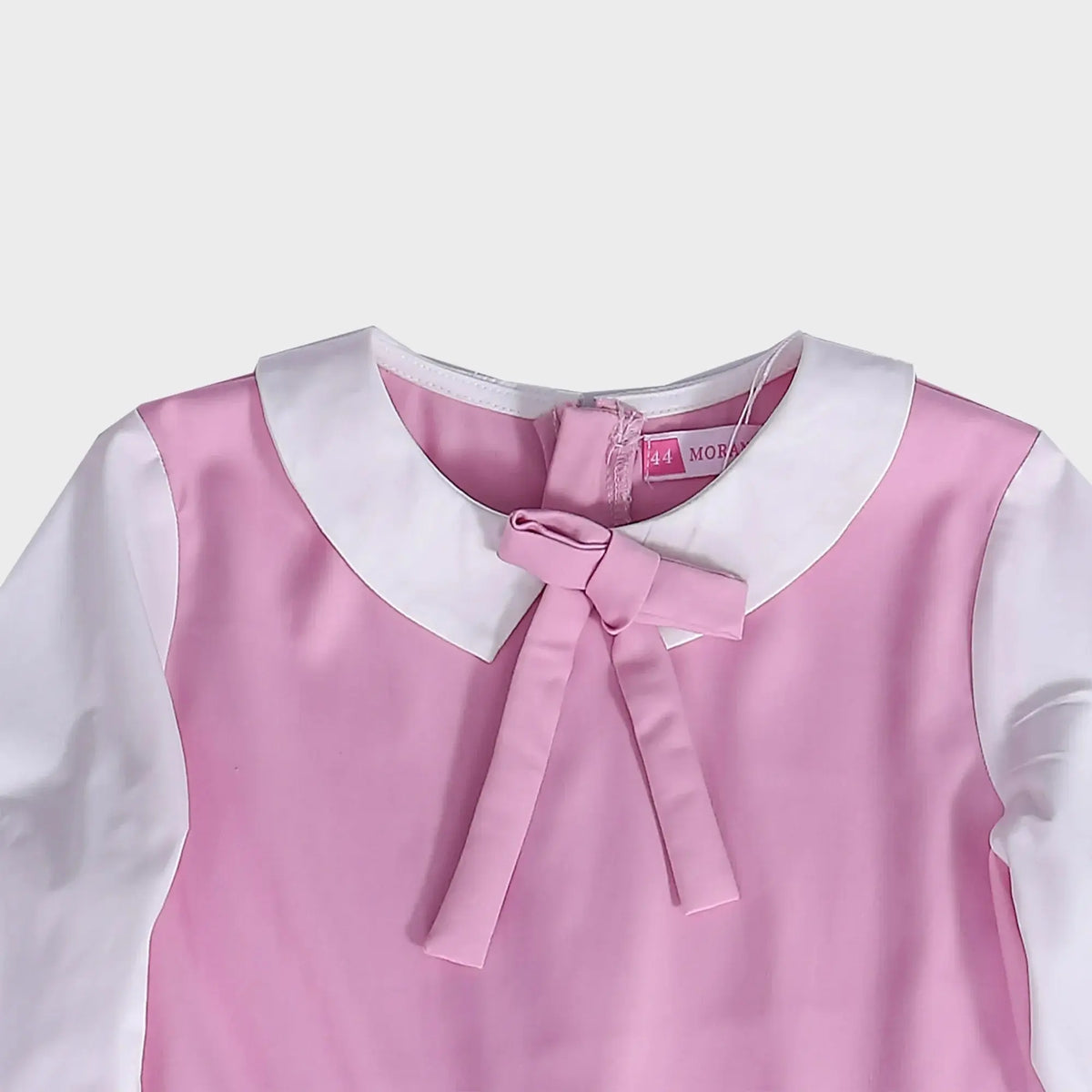 Color-Blocked School Dress For Girls Image