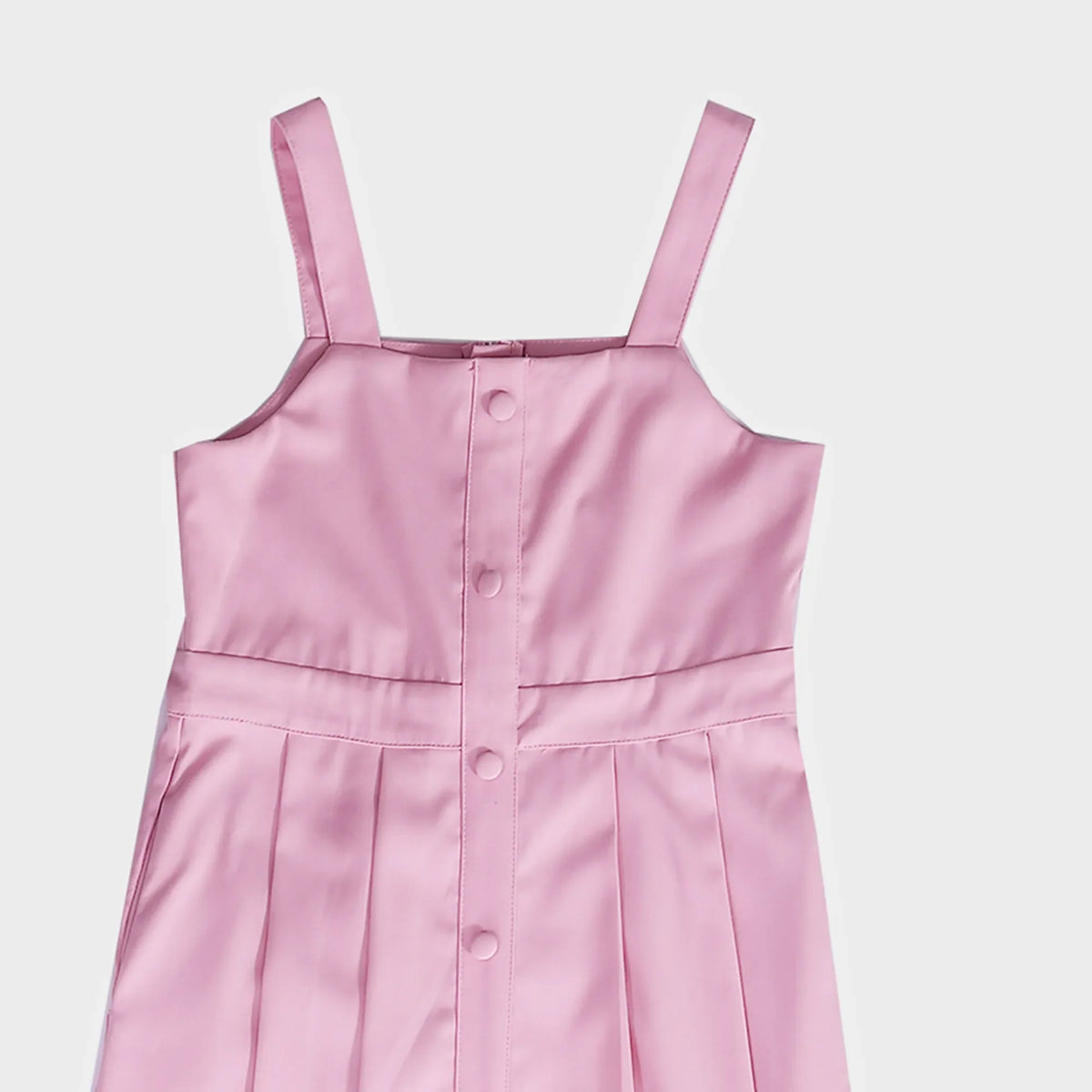 Plain School Dress For Girls Image