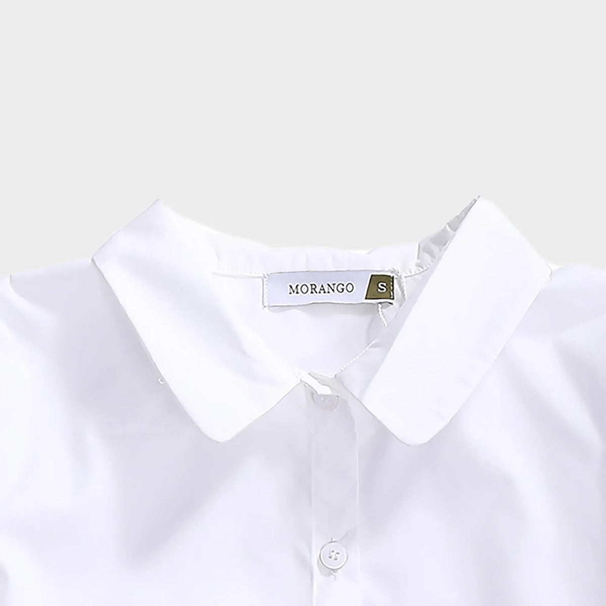 Plain School Shirt For Girls Image