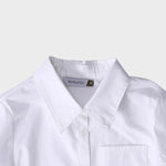 Plain School Shirt For Girls Image