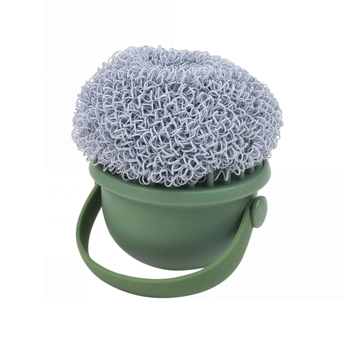 Free Green Pot Brush Ball Image