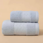 Free Blue Bath Towel set 2 pieces Image