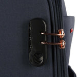 Striped Trolley Luggage Image