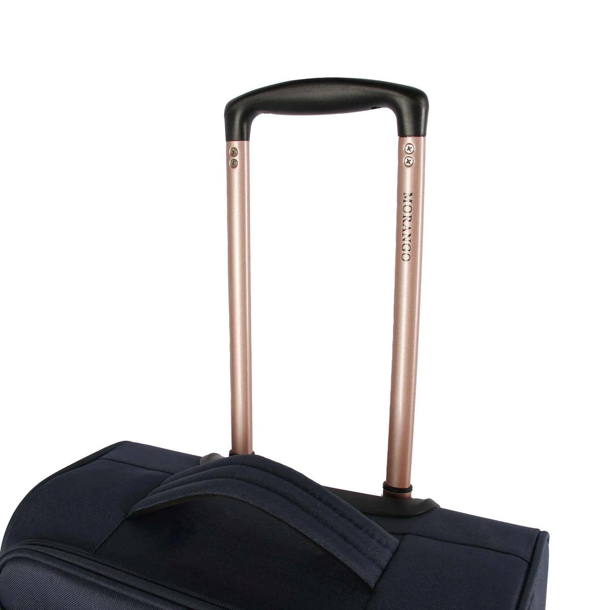 Striped Trolley Luggage Image