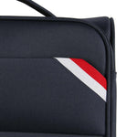 Striped Trolley Luggage Image