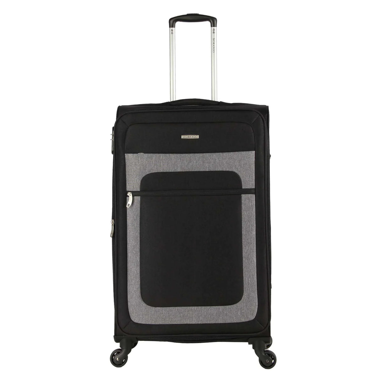 Black Bi-Tone Trolley Luggage Image