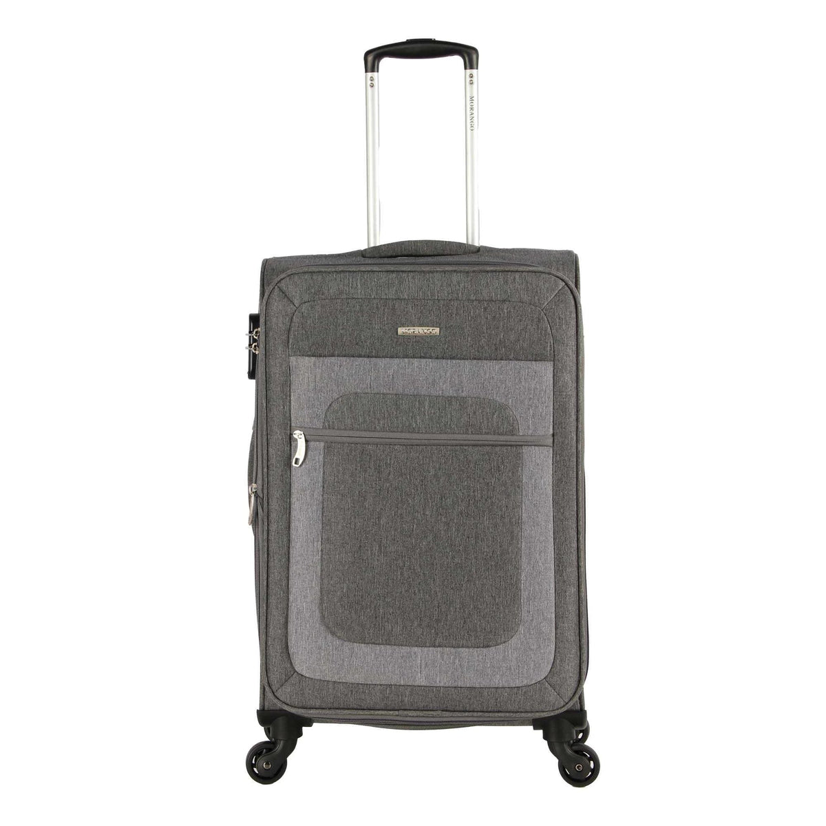 Gray Bi-Tone Trolley Luggage Image