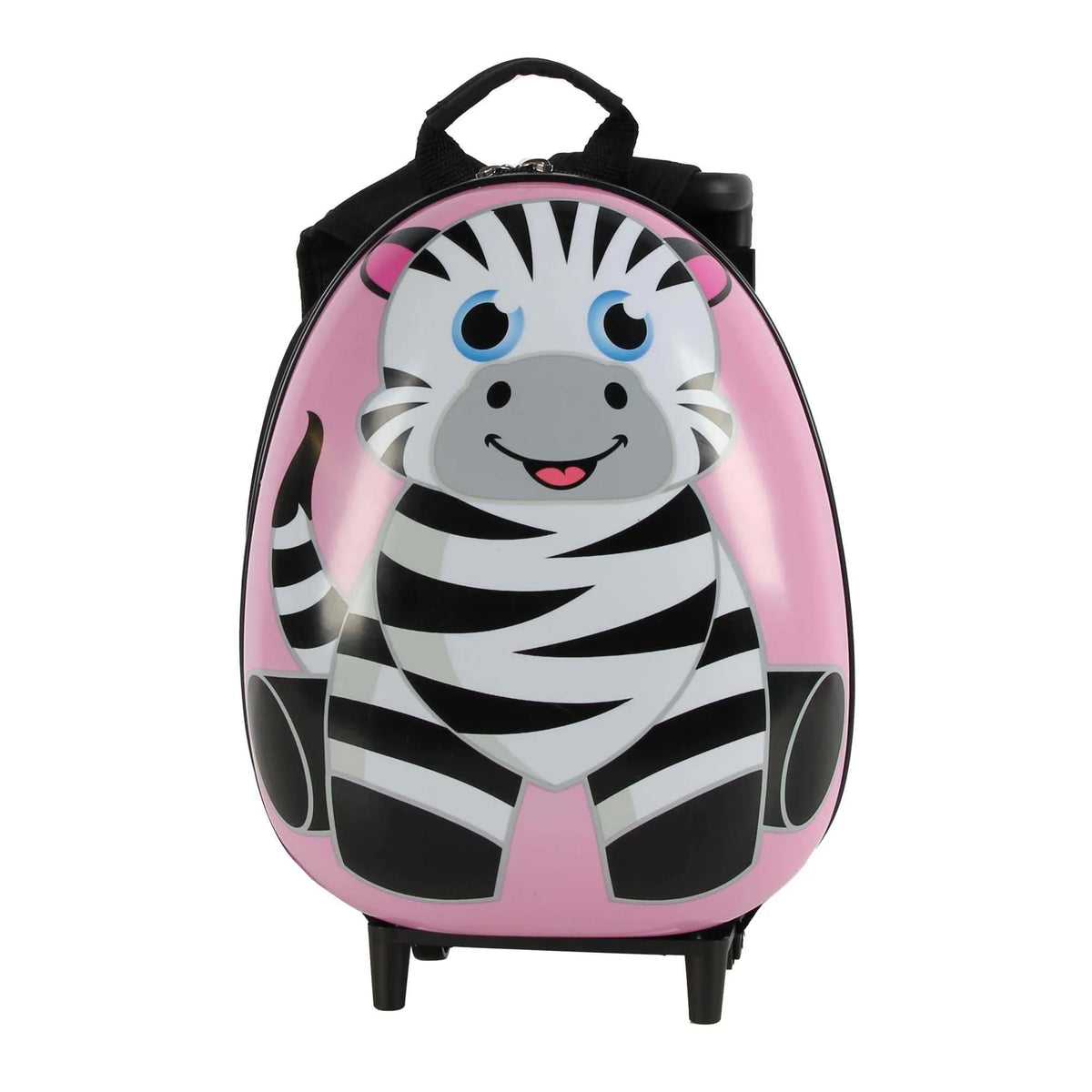 Free Zebra Printed Trolly Luggage Image